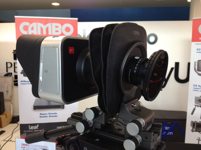 Cambo Actus and Blackmagic Cinema Camera