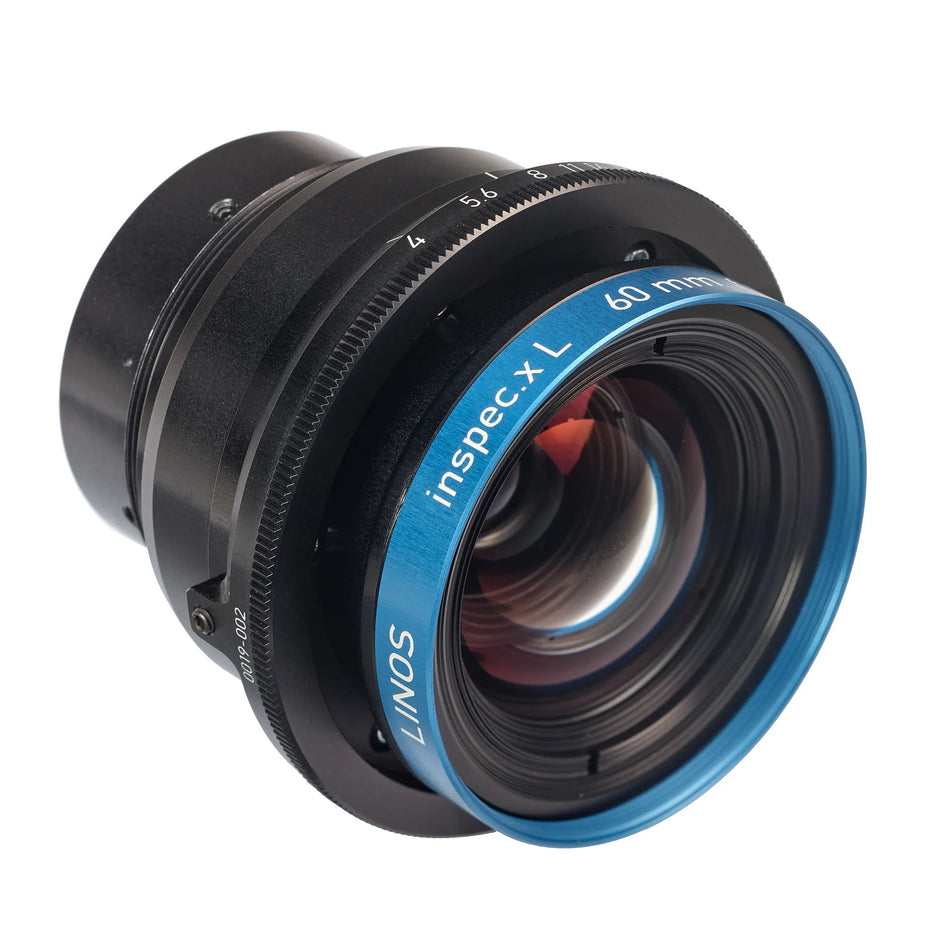 Linos inspec.x L 60 mm f/4 (Requires WHF-5 Lensplate)