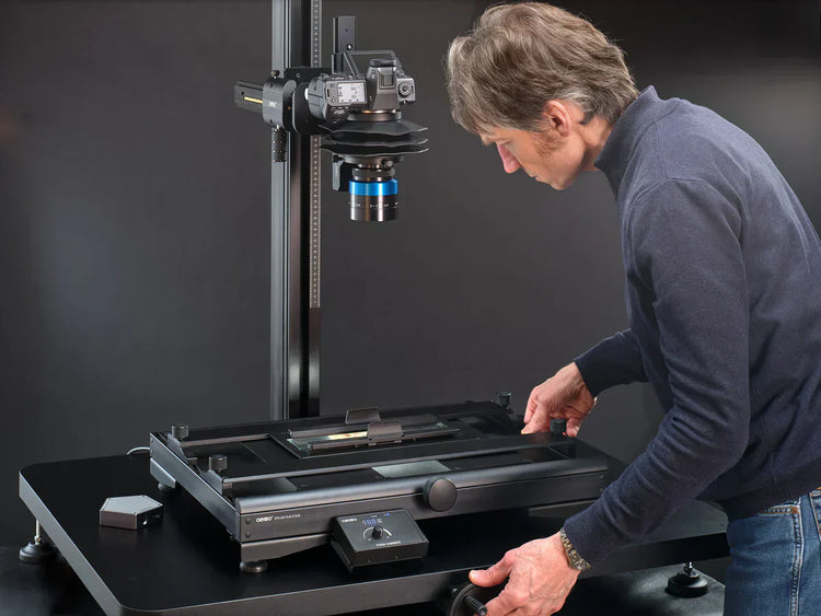 Introducing The New Cambo Reproduction Stand With Manual Crank