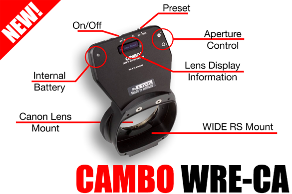 Now Available! WRE-CA Canon lens Adapater for WRS Cameras