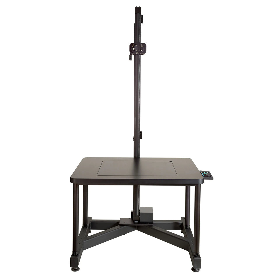 70" RPS-255 Copy Stand with Motorized Column, Base, Legs, Baseboard with Interchangeable Insert, Remote, and Smart Controller