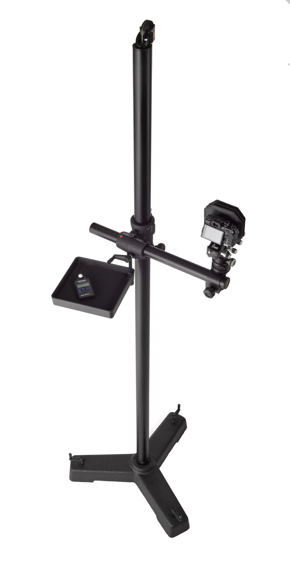 9' Monostand including Geared Crossarm and 3/8" Camera Platform