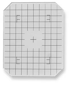 4x5 Ruled Ground Glass