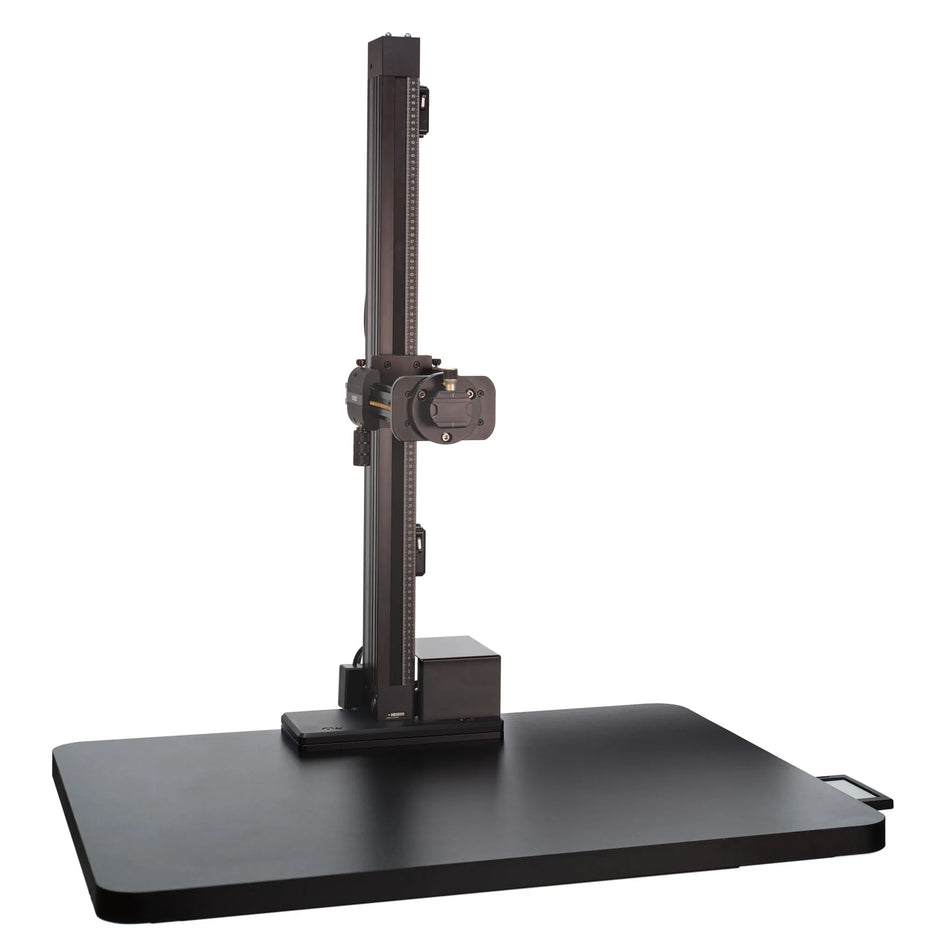 55" RPS-240 Copy Stand with Motorized Column, Geared Crossarm, Table Top Base, and Remote