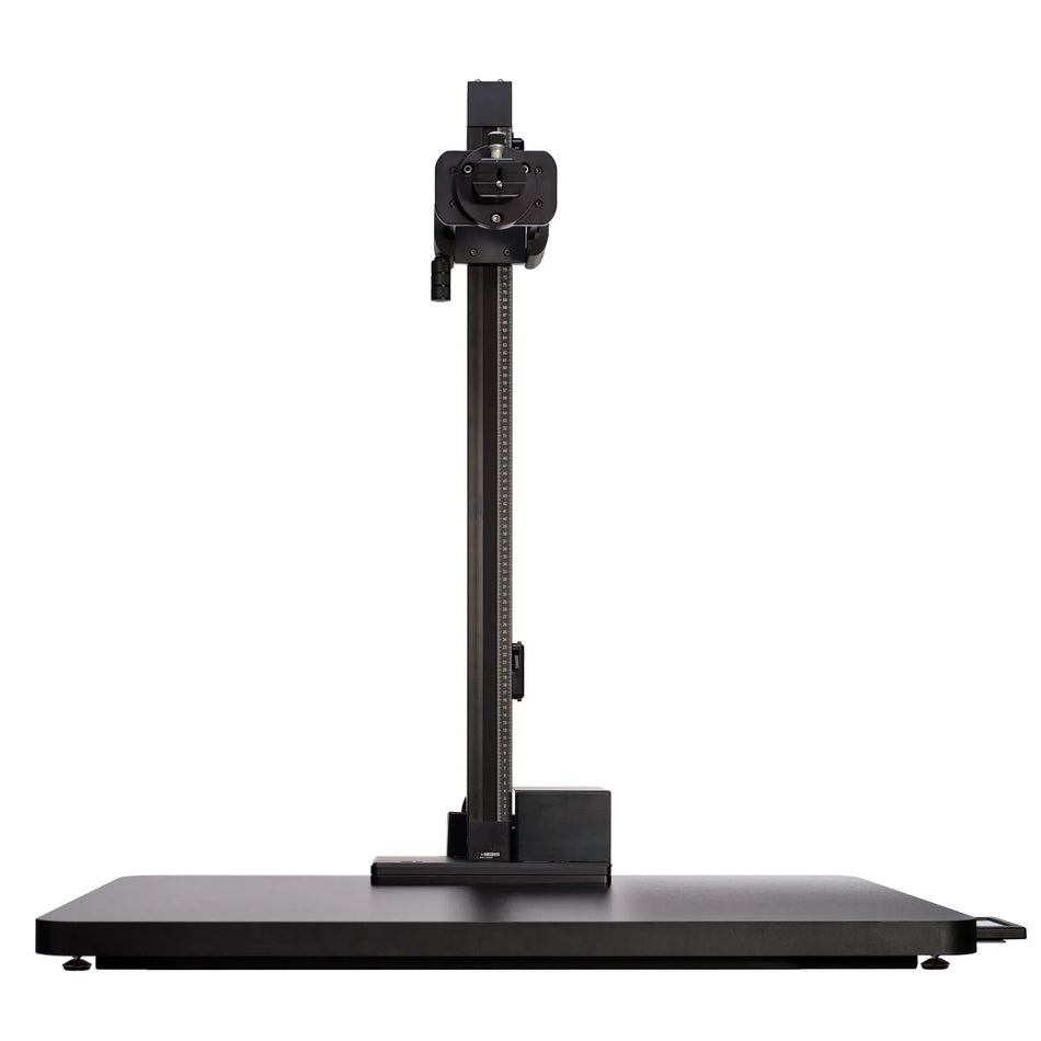 55" RPS-240 Copy Stand with Motorized Column, Geared Crossarm, Table Top Base, and Remote