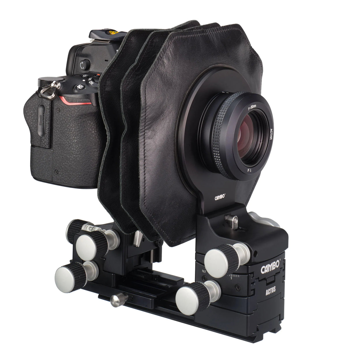 ACTUS-B View Camera + Actar 80mm Lens + Actus Micro Four-Thirds Plus C ...