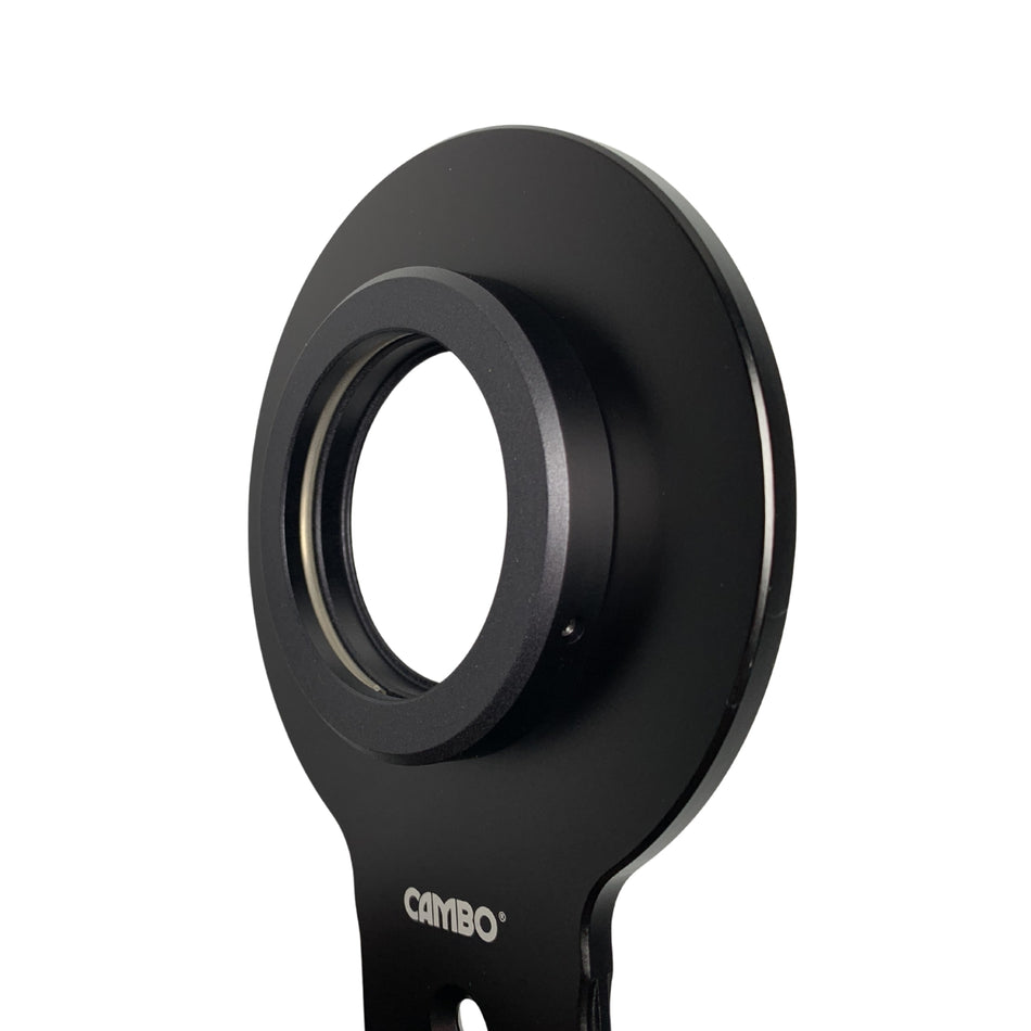 V-Groove Lensplate for Linos 105mm Macro