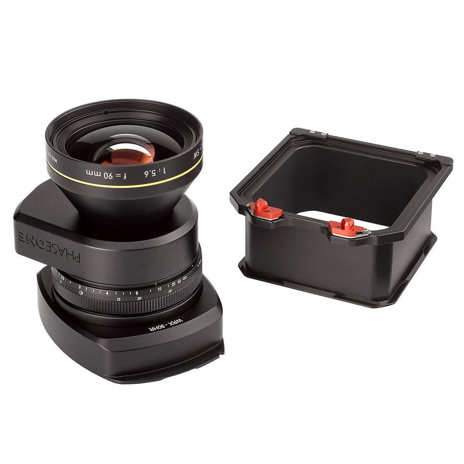 Wide RS 90 mm HR X-Shutter Digaron-SW Lenspanel - Short Barrel  + 48mm Extension