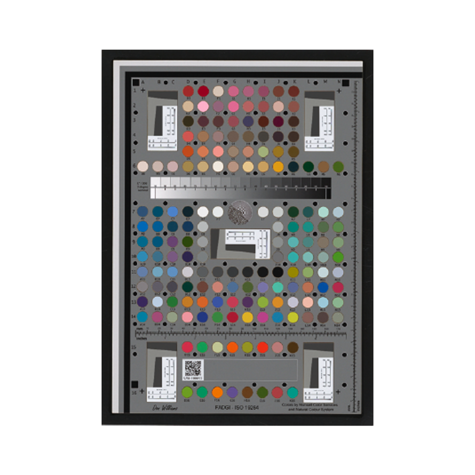 GoldenThread FADGI 19264 Target - Flexible Base