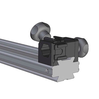 Monorail Accessory Holder