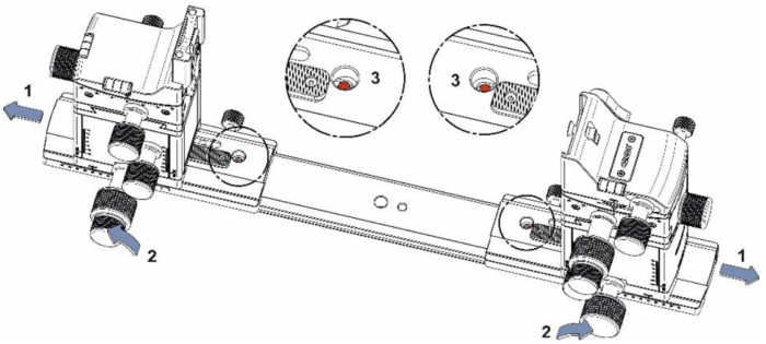 Cambo Actus-MV drawing assembly View Camera